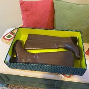 Tory Burch Fulton boot brown sz 7